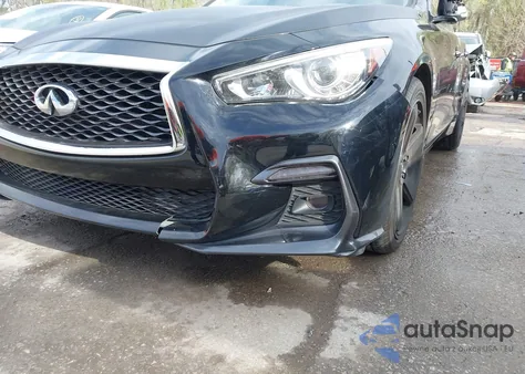 2018 Infiniti Q50 3.0T Sport from USA, damaged, VIN JN1EV7AP7JM358852